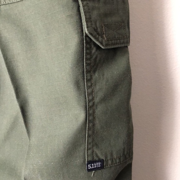 5.11 Tactical Army Green Multi-Pocket Pants size 42/32 - Picture 10 of 15